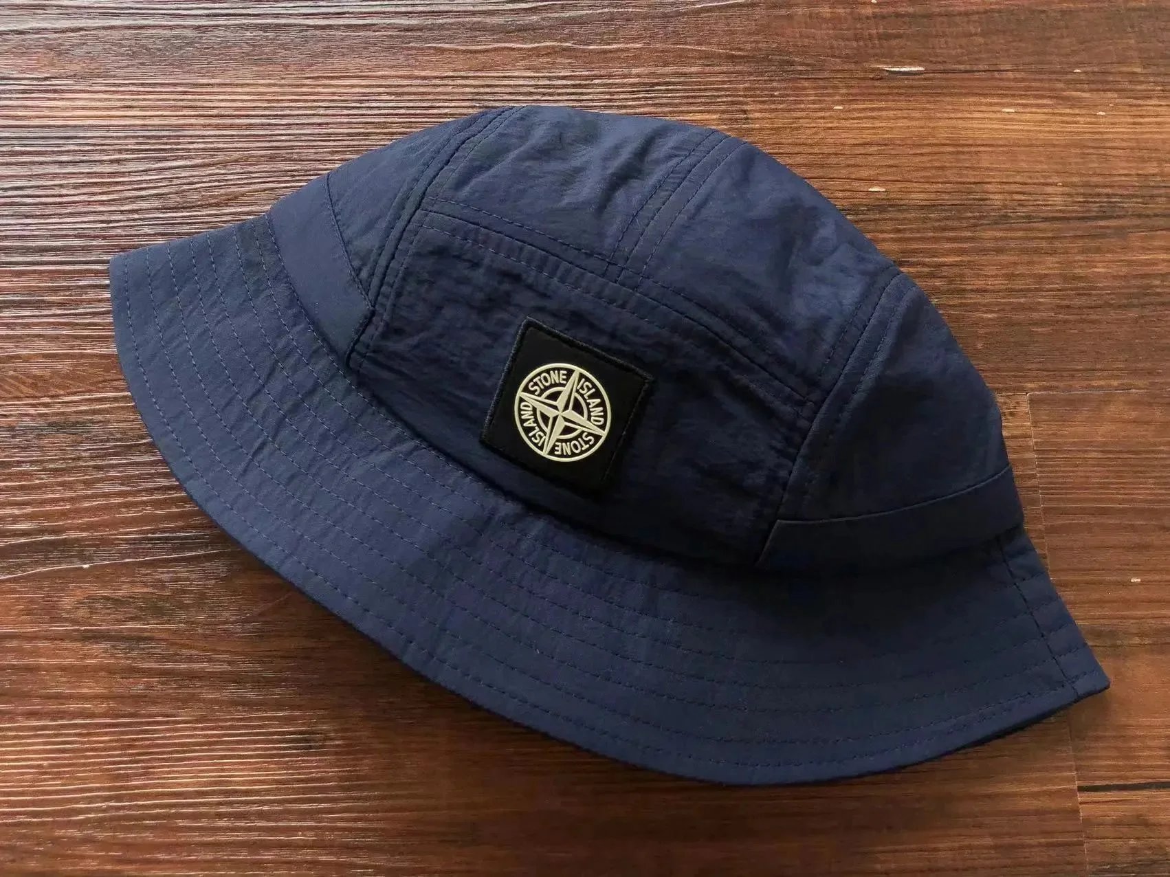 Stone Island Stone Island Navy Blue Bucket Hat Navy