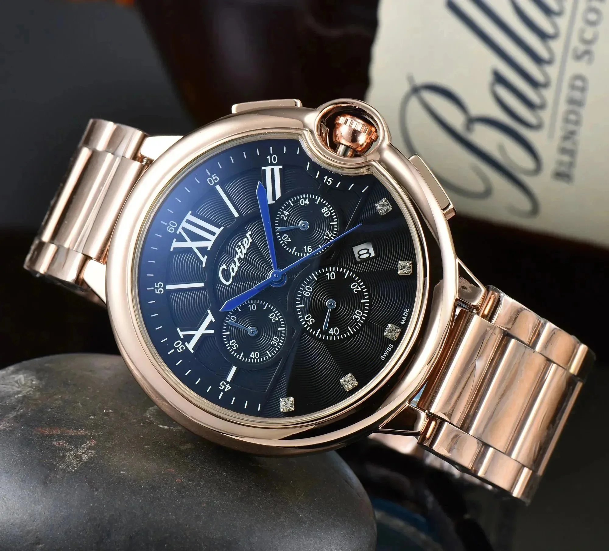 Cartier Blue Dial Ro
