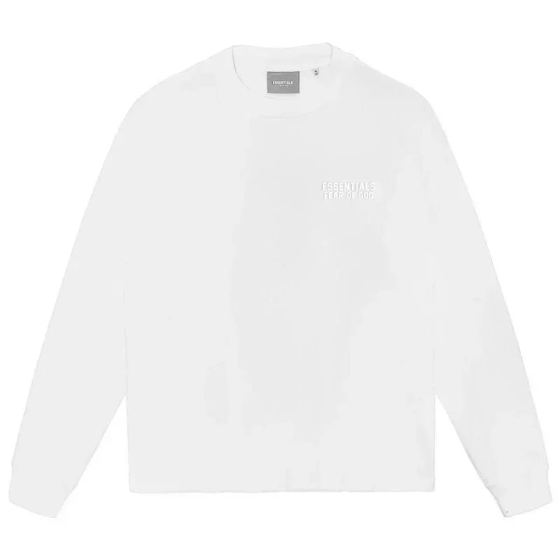 Fear of God Essentials Long Sleeve Tee Gray - 8
