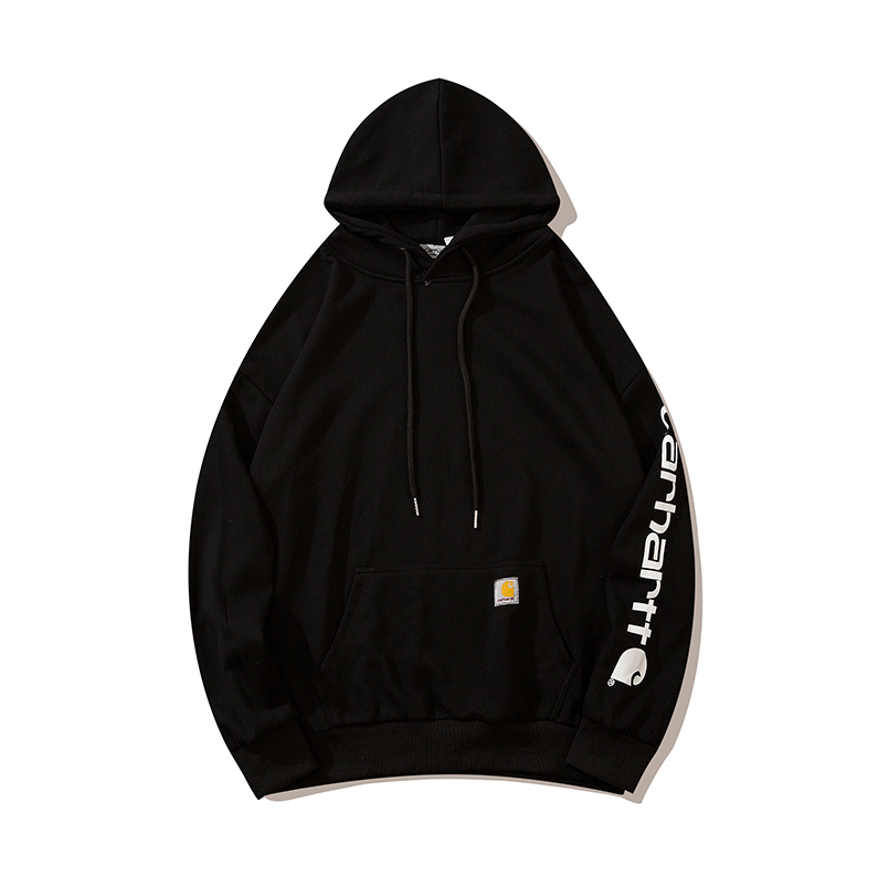 Carhartt Work In Progress Script Logo Hoodie Black