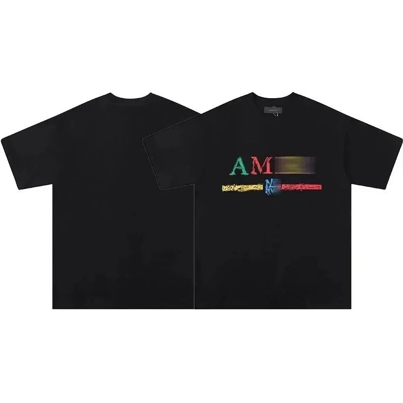 Amiri Graphic Print Black Streetwear T-Shirt