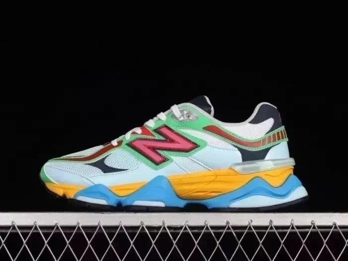 New Balance 9060 White Black Sneakers - 9