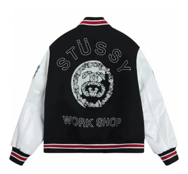 Stüssy Sport Varsity Jacket Black - 9