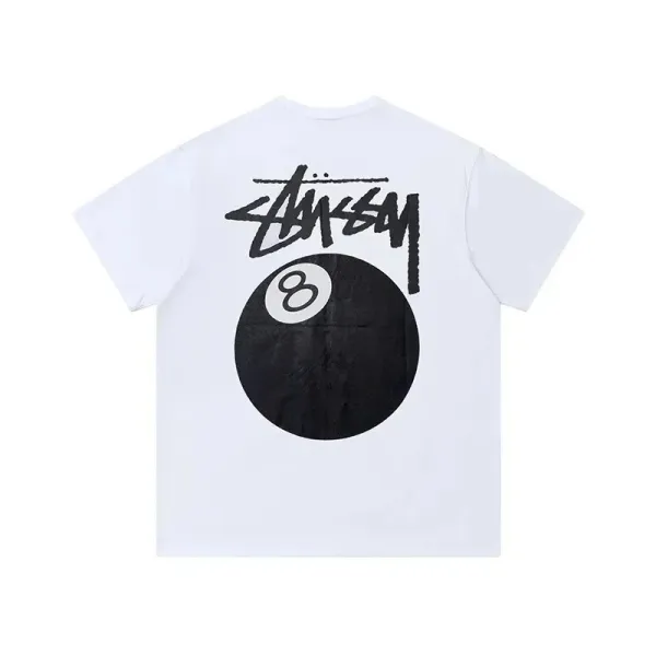 Stüssy Dice Print Navy T-Shirt - 5