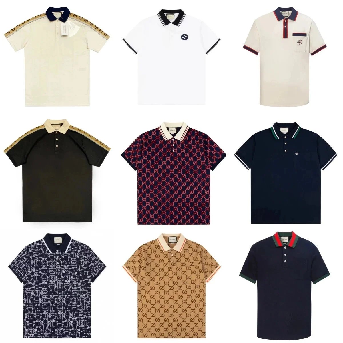 Gucci GG Supreme Polo Shirt [38 styles]