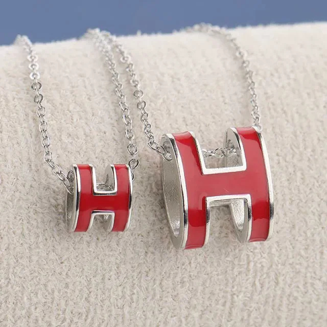 Unbranded Jewelry H Letter Pendant Necklace product detail image 9