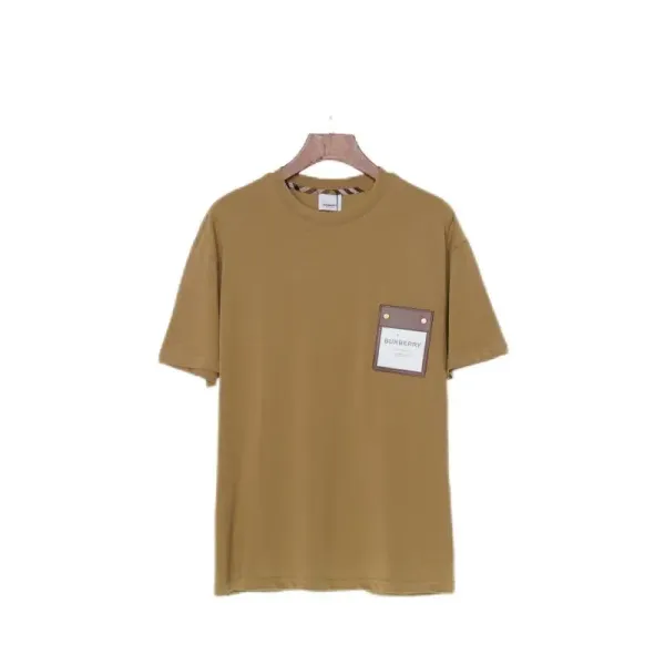 Burberry Pocket Detail T-Shirt Beige T-Shirt - 1