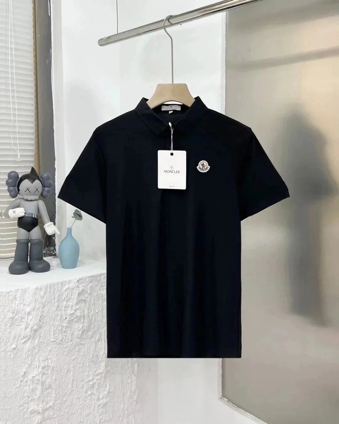 Moncler Shirts Short-Sleeve Polo Shirt — 25