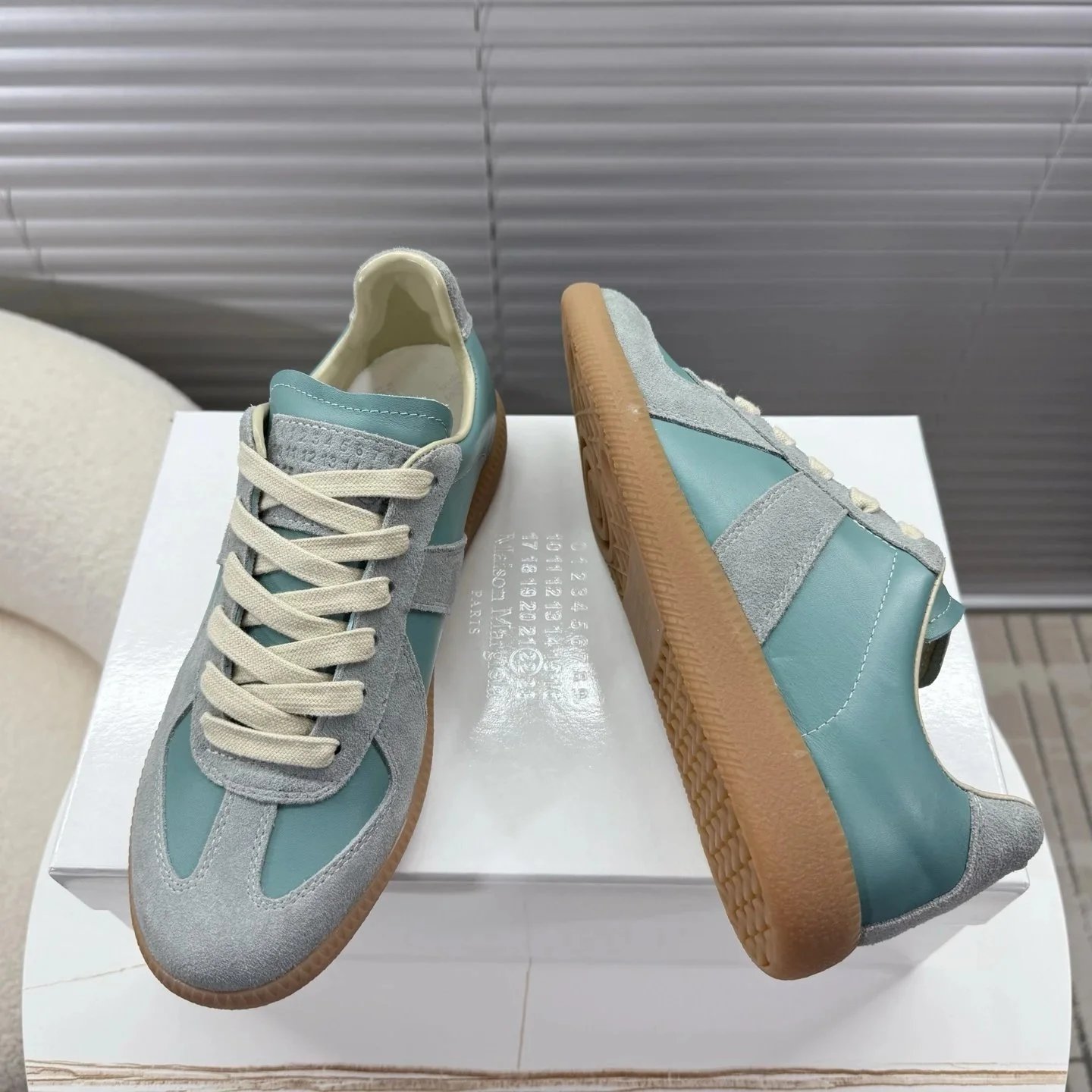 Maison Margiela Sneakers Replica Low-Top Lace-Up — 22