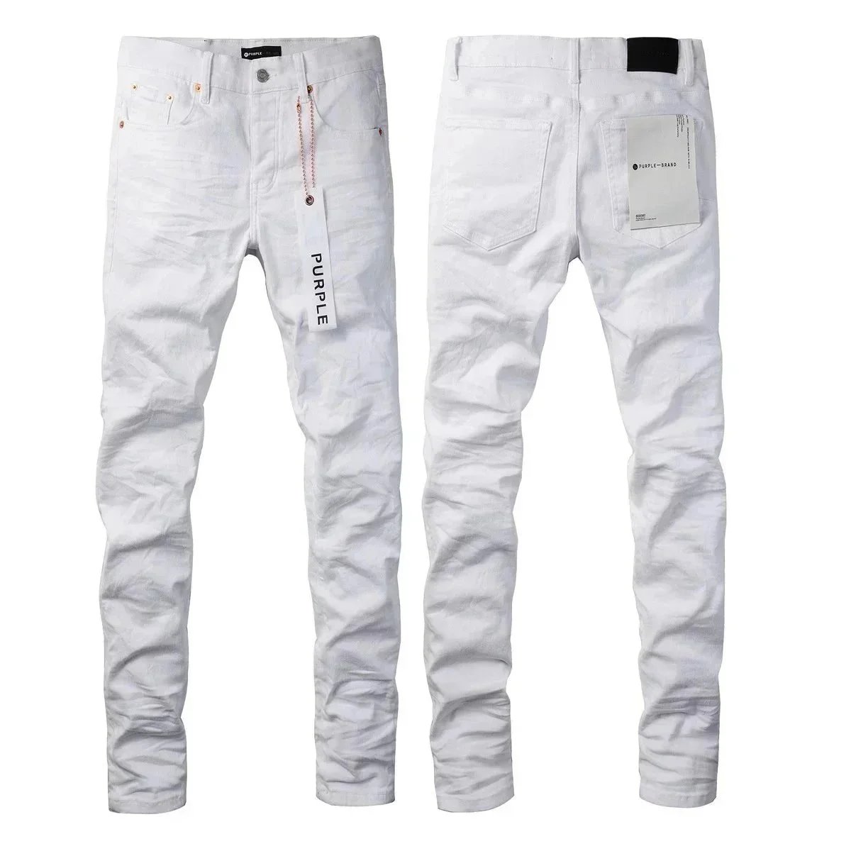Purple Brand Purple Brand Slim Fit White Jeans White