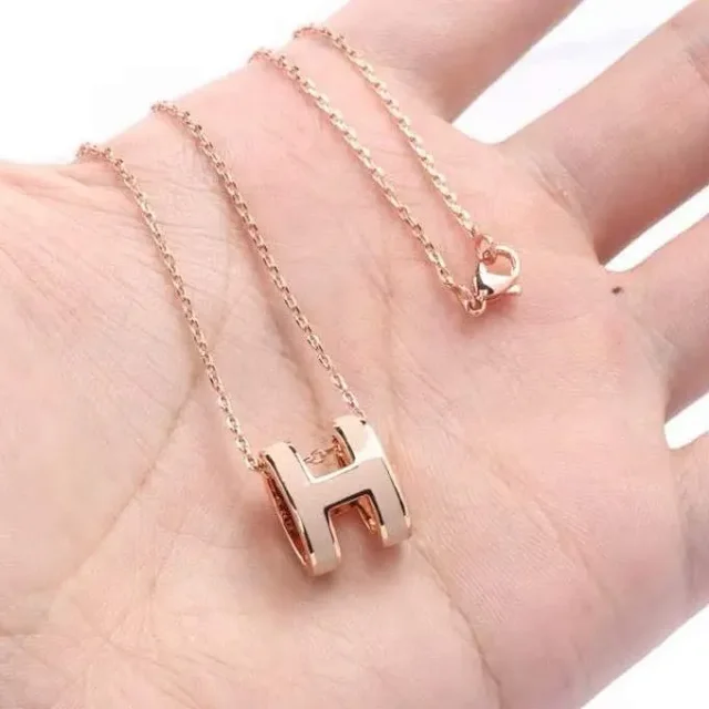Unbranded Jewelry H Letter Pendant Necklace product detail image 8