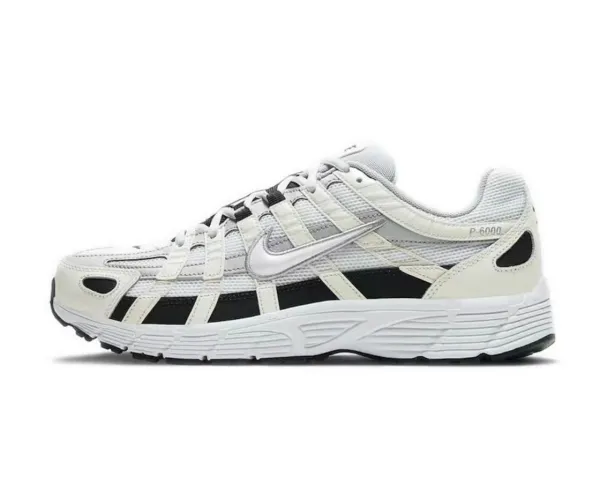 Nike P-6000 White/Black Sneakers - 1