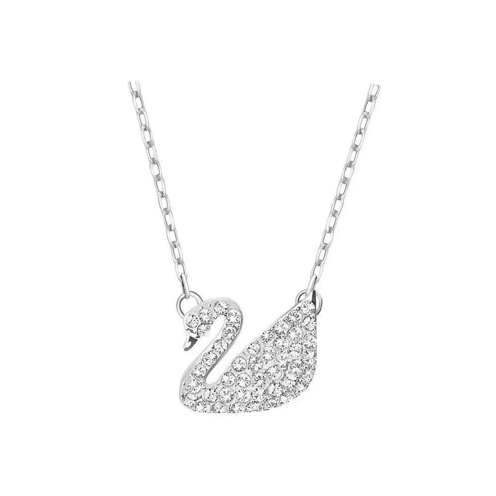 Swarovski Swarovski Swan Necklace in Silver Silver