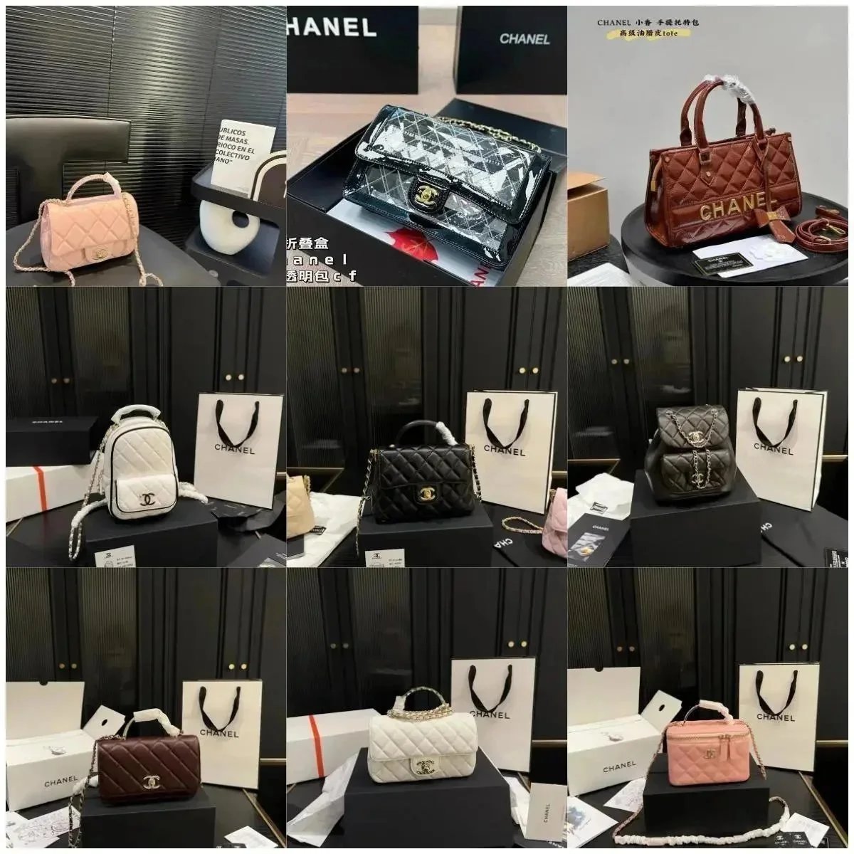 Chanel Classic Flap and Mini Bag Collection
