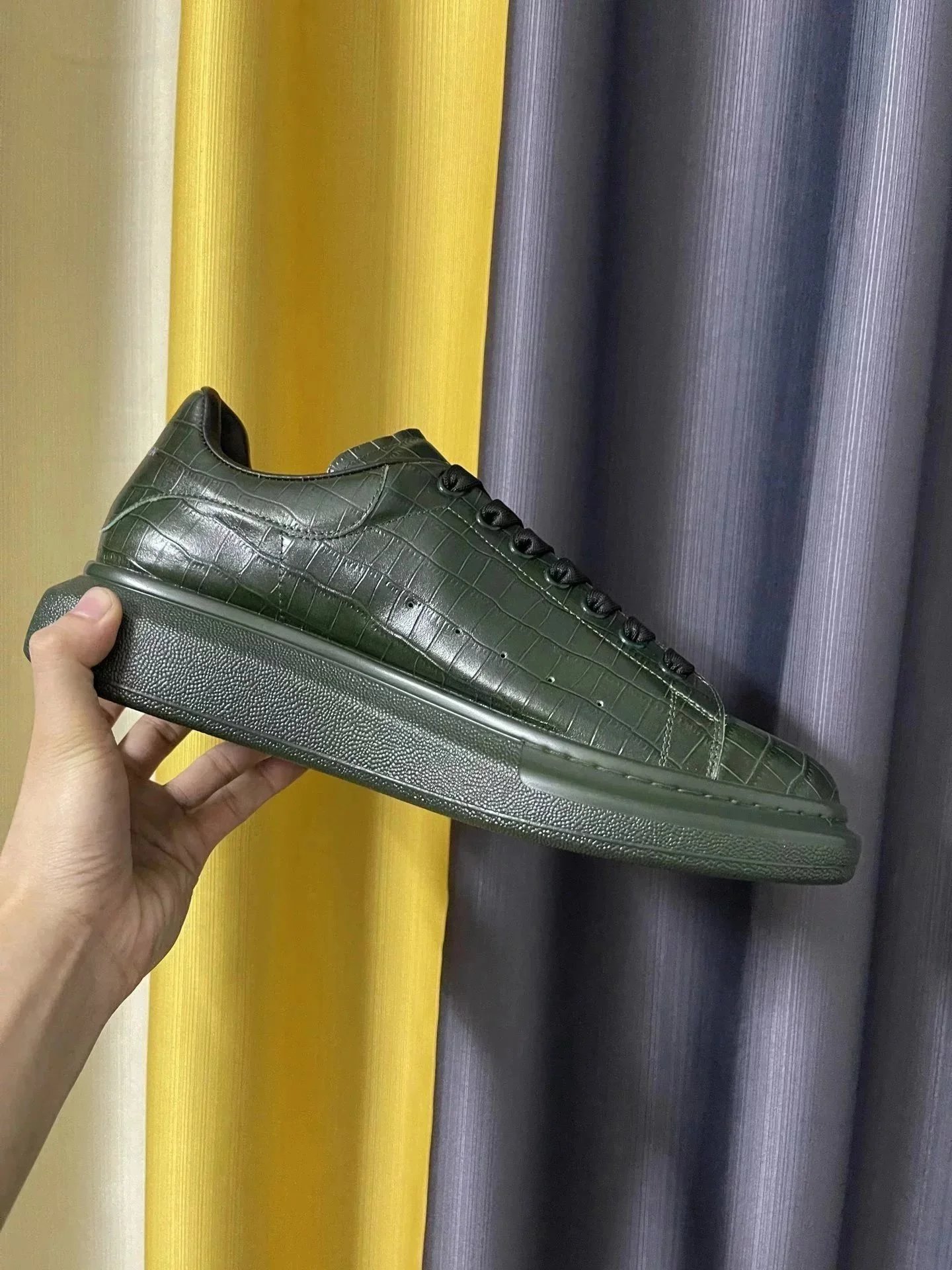Alexander McQueen White Oversized Sneakers