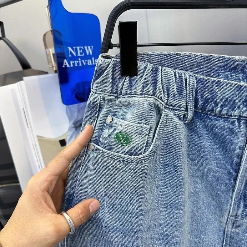 Youth Casual Denim Shorts photo 8