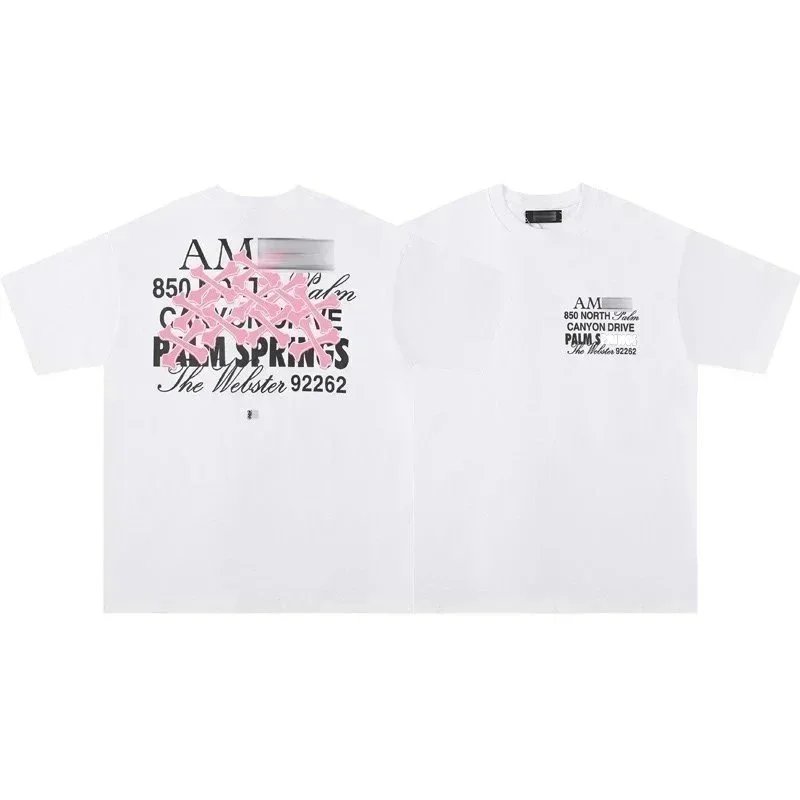 Amiri Graphic Print Black Streetwear T-Shirt