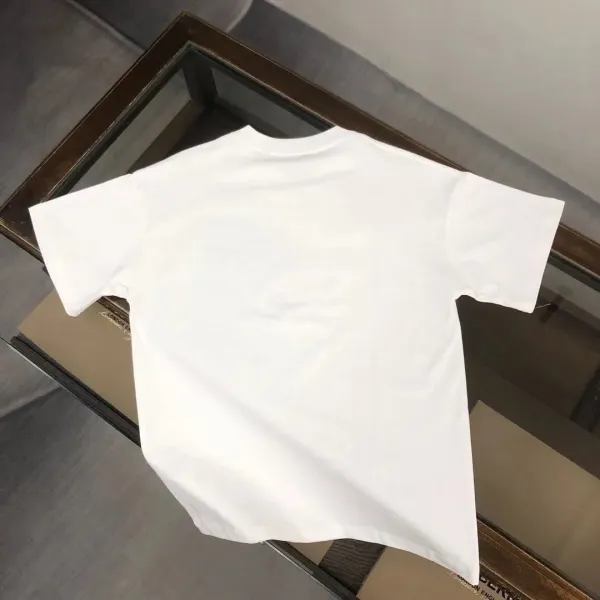 Prada Re-Nylon Triangle Logo White T-Shirt - 8