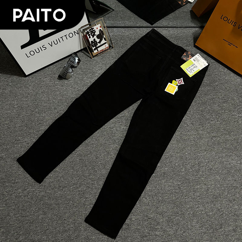 PAITO Paito Black Slim Fit Jeans Black