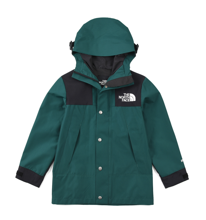 The North Face The North Face Kids Mountain Jacket in Forest Green Green
