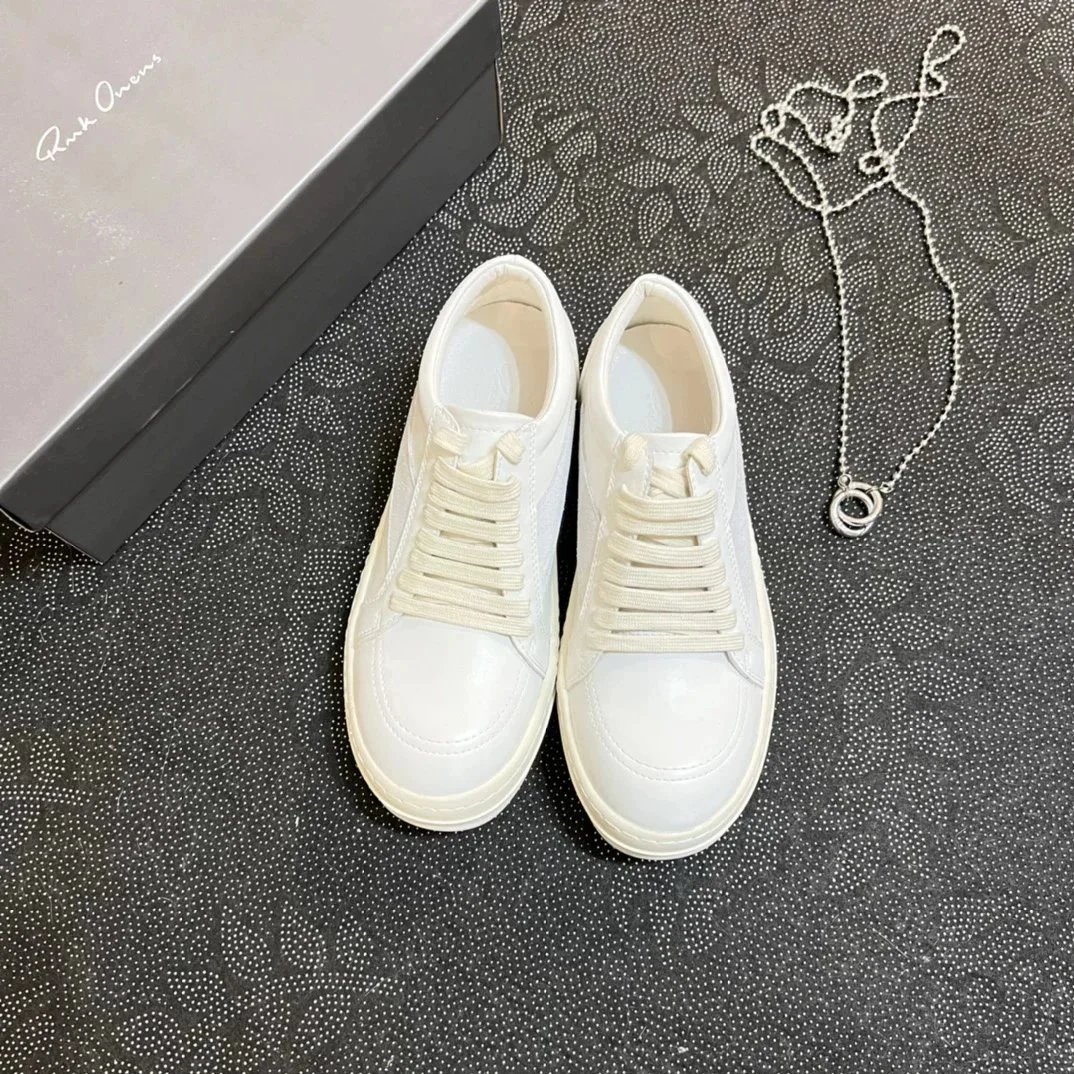 Rick Owens White Sne