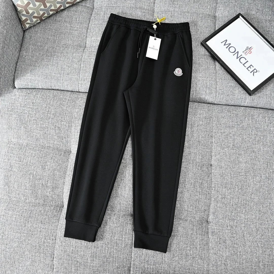 Moncler Moncler Black Logo Track Pants Black