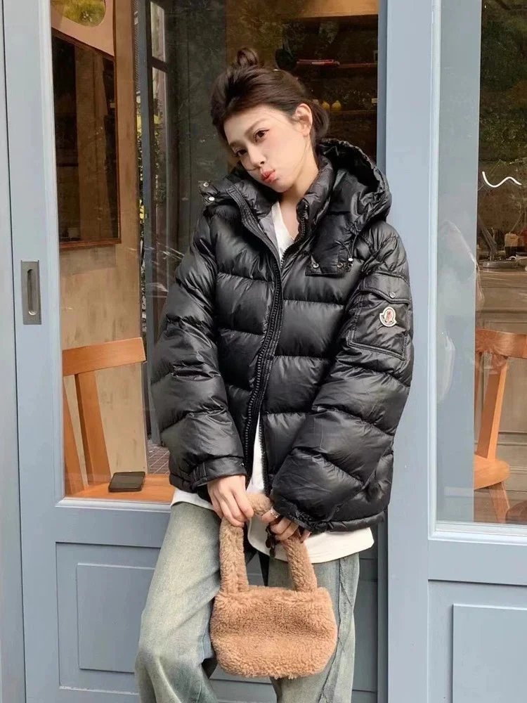 Moncler Maya Black Quilted Puffer Jacket