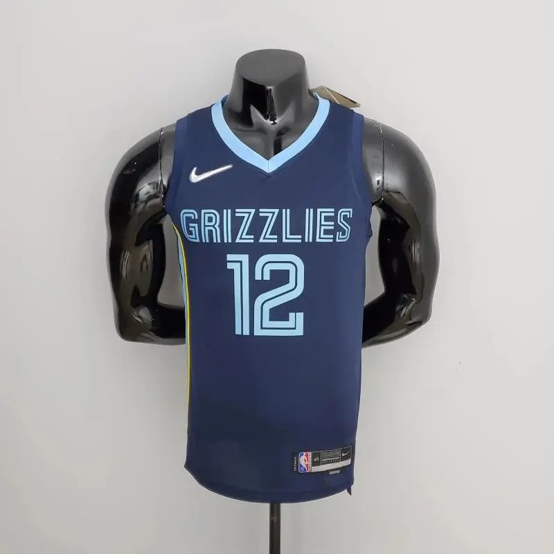 Nike Vancouver Grizzlies 12 Teal Retro Basketball Jersey