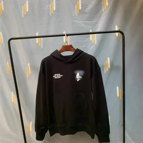 Design Graphic Hoodie Black - 1
