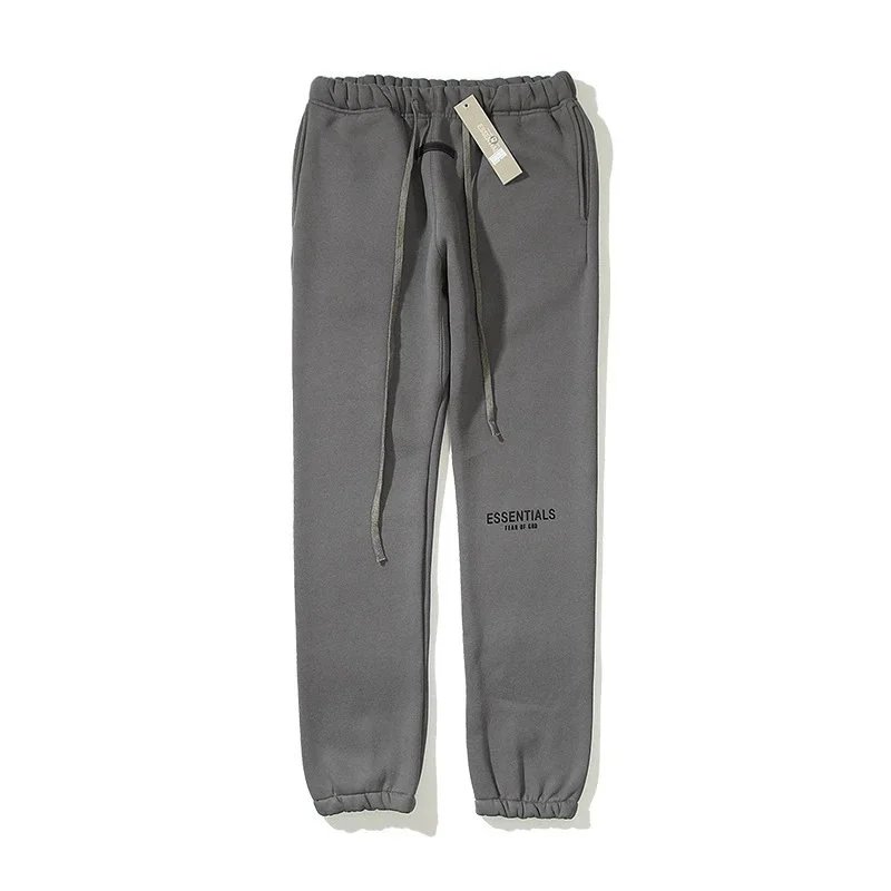 Fear of God Essentials Black Fleece Sweatpants - 6