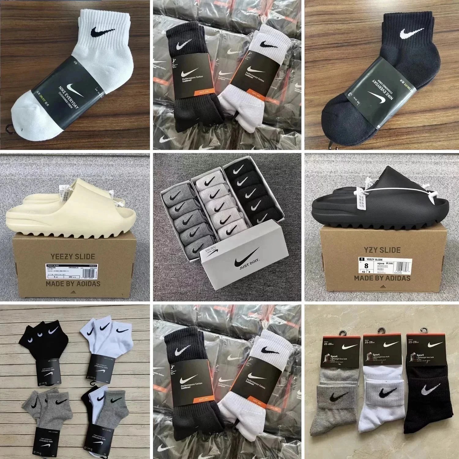 Nike Performance Cotton Everyday Socks Multi-Pack