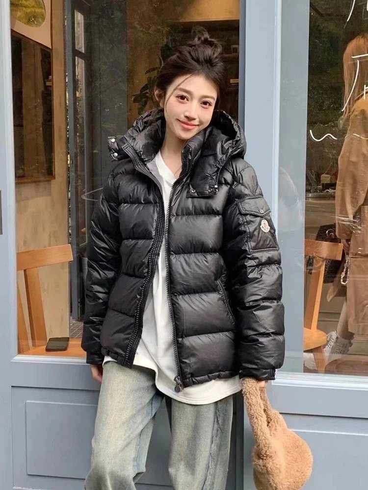Moncler Maya Black Quilted Puffer Jacket