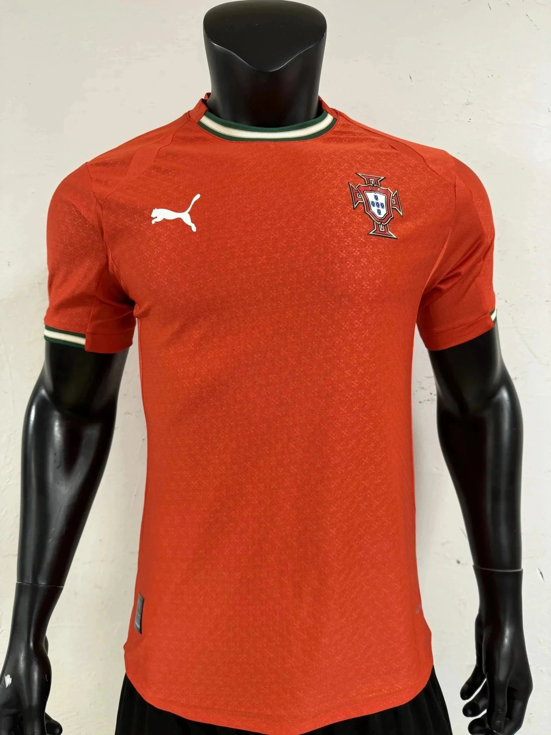 Puma Puma Portugal Home Jersey - Orange/White Orange
