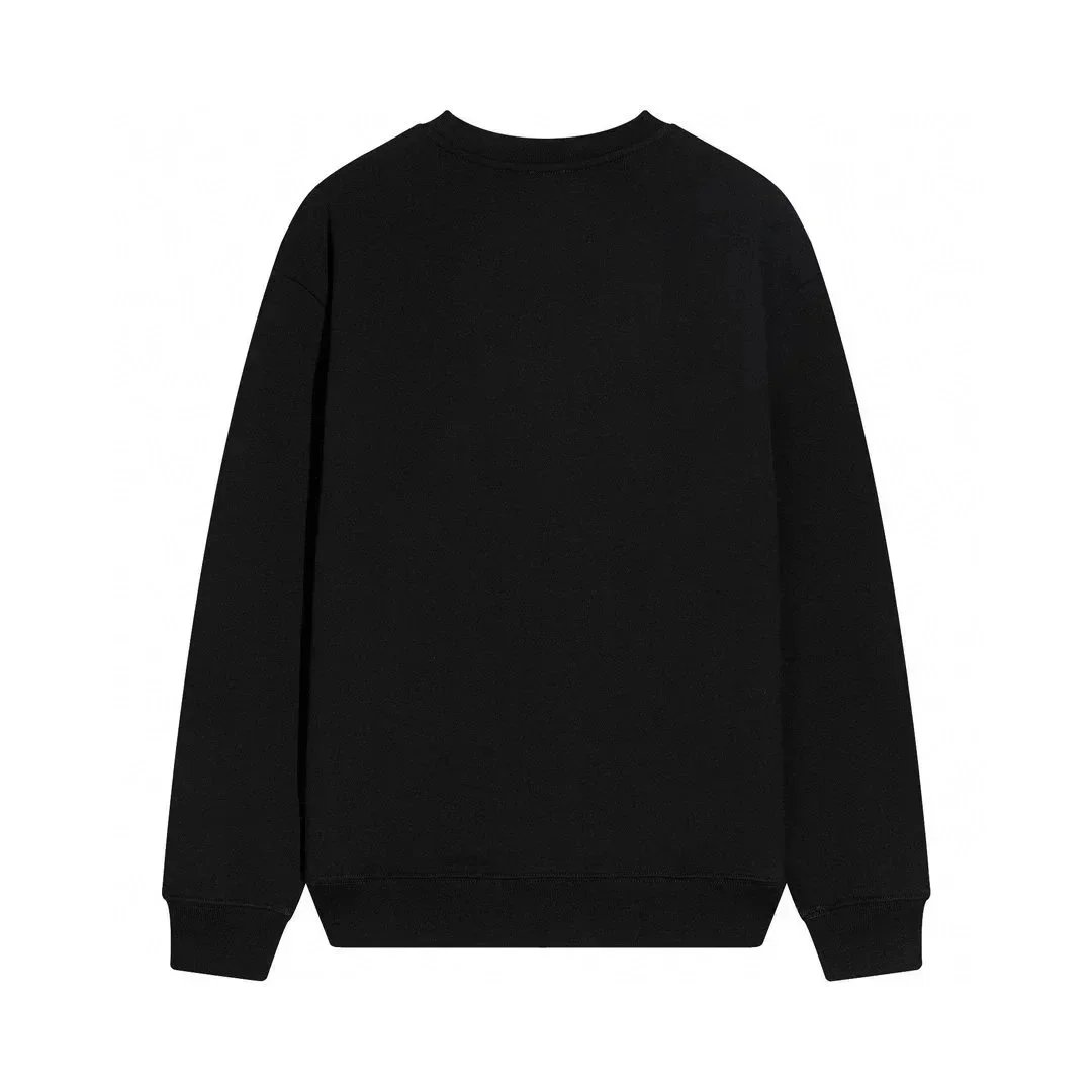 Plain White Cotton Crewneck Oversized Sweatshirt
