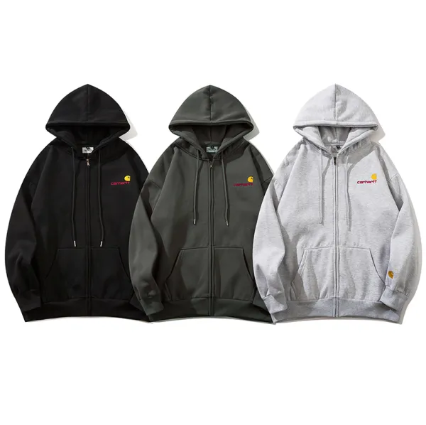 Carhartt Work In Progress Script Logo Hoodie White - 4