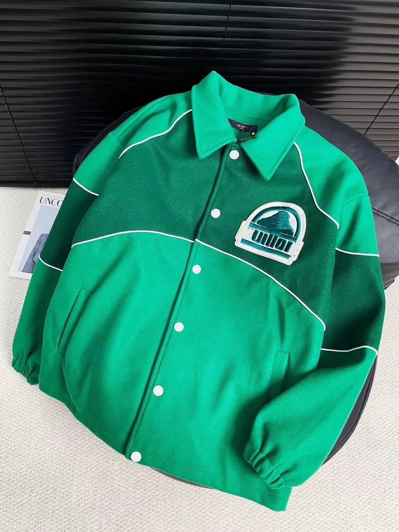 绿色（拼接款毛巾绣）