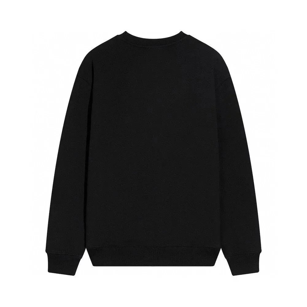 Plain White Cotton Crewneck Oversized Sweatshirt