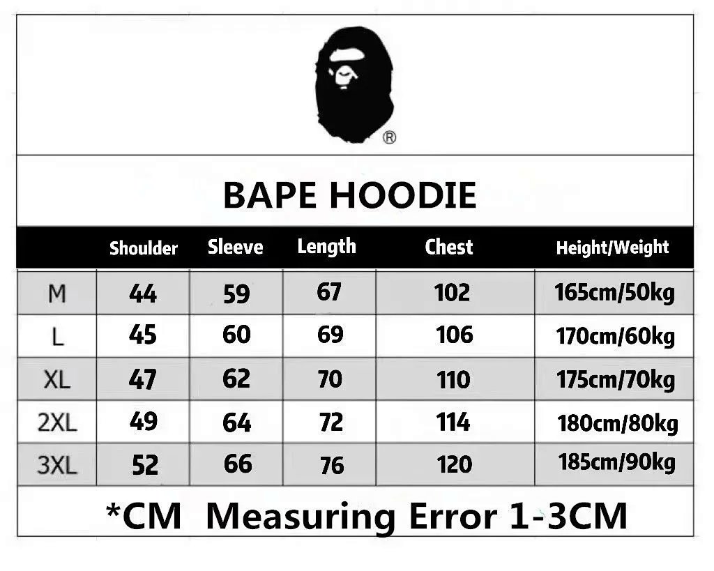 A Bathing Ape Classic Ape Head Logo Black Hoodie product detail 2 in Litbuy spreadsheet finds