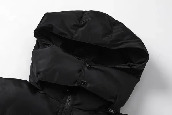 Moncler Genius Down Jacket Black Glossy Puffer - 7