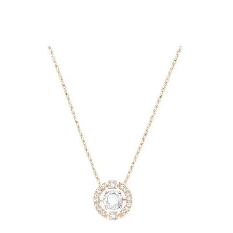 Swarovski Swarovski Sparkling Crystal Necklace Gold