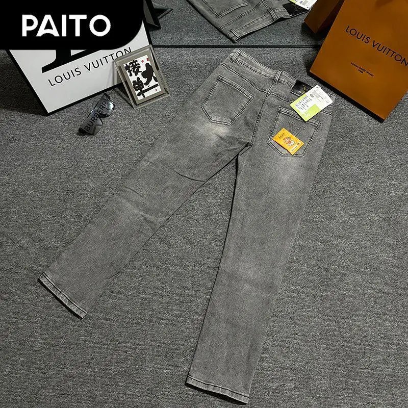 PAITO PAITO Grey Slim Fit Jeans Grey