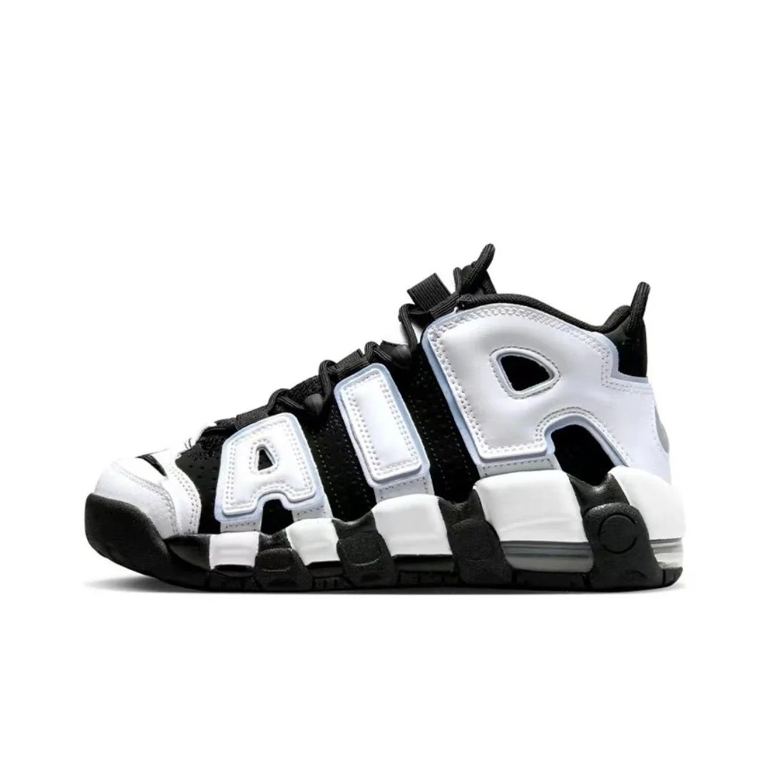 Nike Air More Uptempo Red Black White Basketball Sneakers