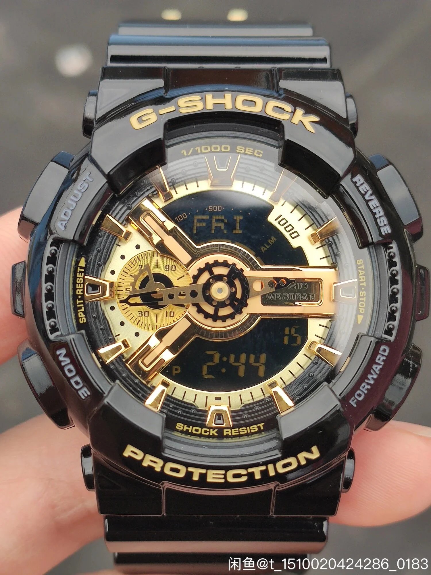 Casio G-Shock GA-110GB-1A Watch - 002228