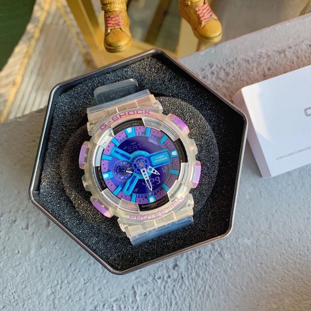 Casio Casio G-Shock Purple Crystal Watch Purple