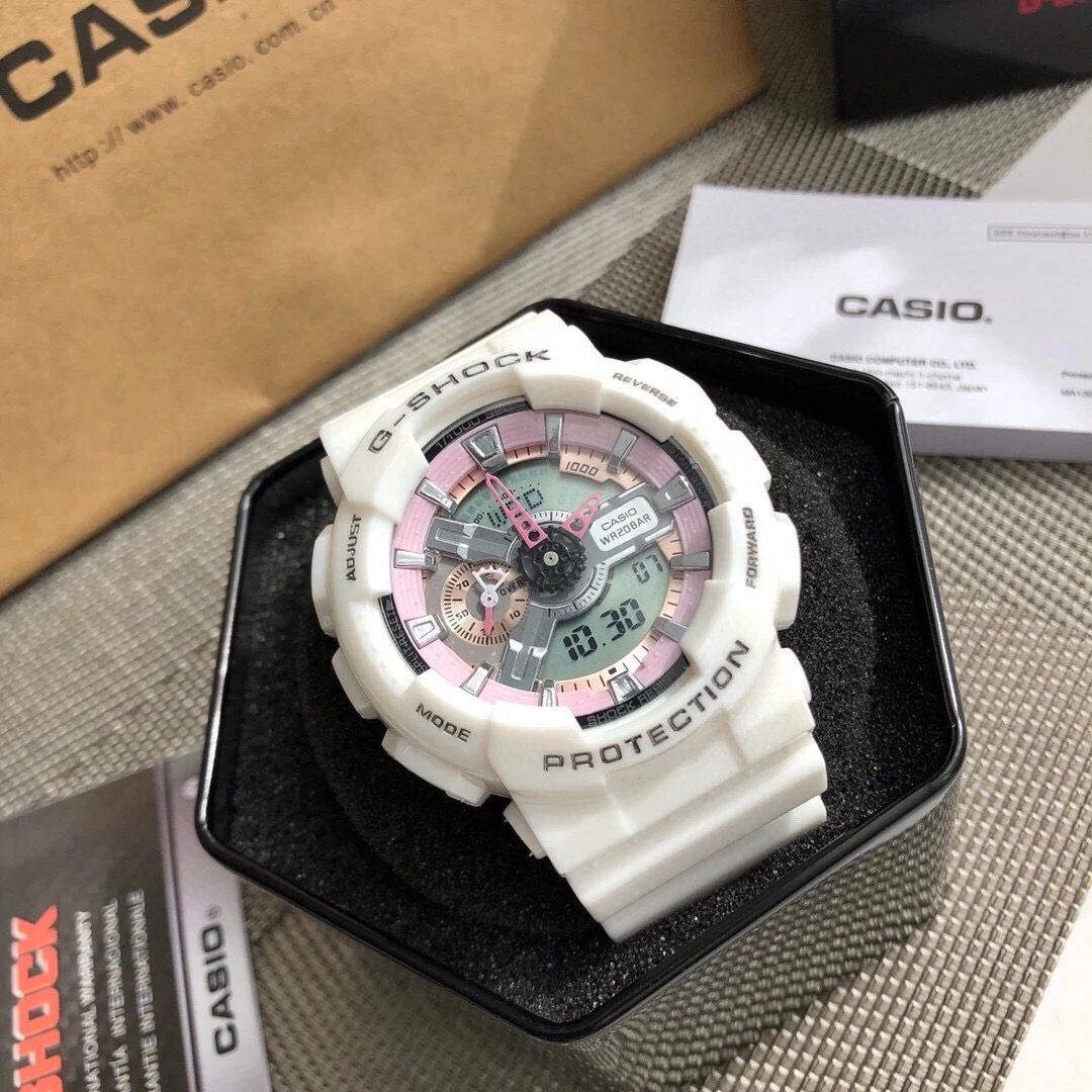 Casio Casio G-Shock White and Pink Colorway Watch White