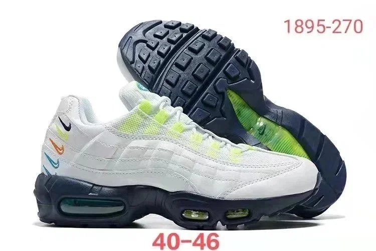 Nike Air Max 95 Grey Neon Green Casual Sneakers