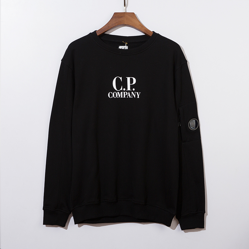 C.P. Company Navy Hoodie with Lens Patch - 5
