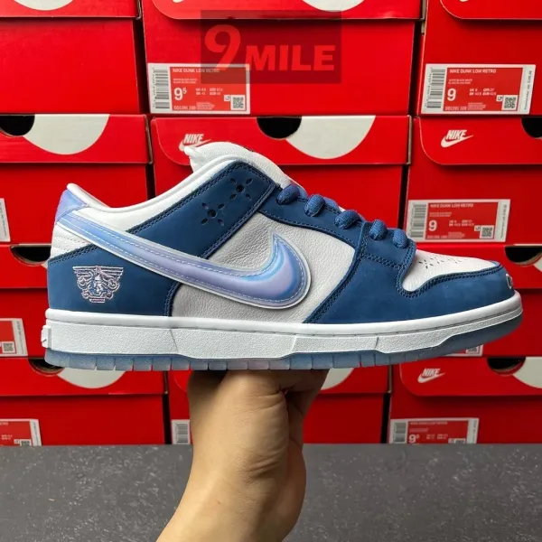 Nike SB Dunk Low Retro Bandana Plaid Sneakers - 4