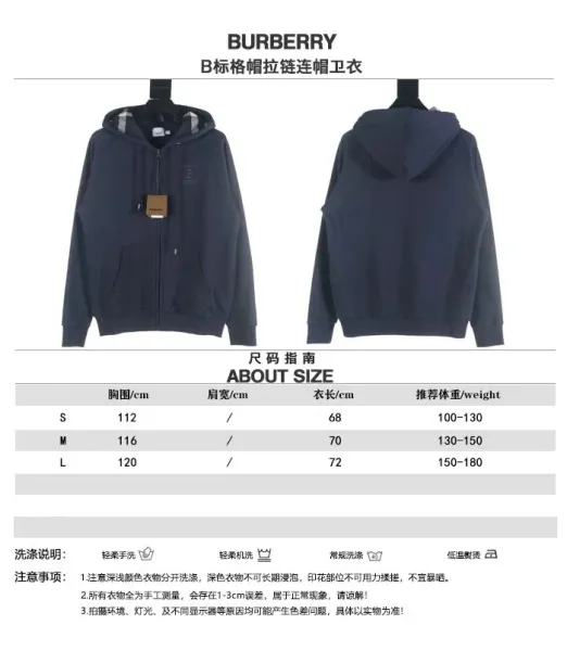 Burberry Logo-Embroidered Beige Zip-Up Hoodie - 3