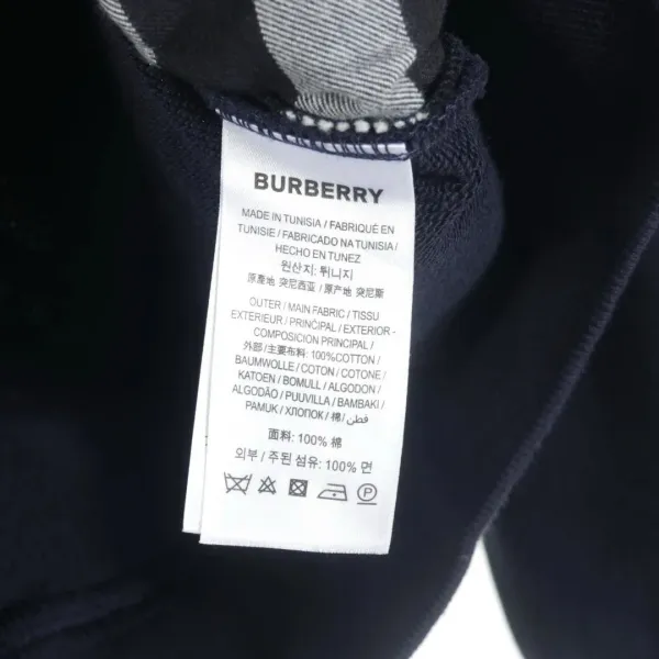 Burberry Logo-Embroidered Beige Zip-Up Hoodie - 7